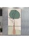ثلاث لوحات خشبية ام دي اف مقاس 120x60 سم