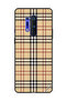 غطاء حماية لهاتف OnePlus 8 Pro بخطوط حمراء وسوداء على القماش