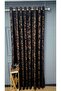 Black Bronze Foil Rustic Curtain Eyelet Ring Pipe Ring Decorative Curtain