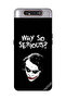 Protective Case Cover For Samsung Galaxy A80 Why So Serious B&w