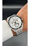 Silver Color Men's Wristwatch Steel Band 3 Atm Water Resistance - 2