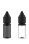 Plastic 10ml Black 20Pcs Empty 10ml PET Pen Shape Plastic Dropper Bottle for Liquid Jar Juice Nail G - 8