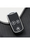 Honda Compatible Civic, Jazz, C-Rv, H-Rv, C-Rz, Accord, 2 Keys Silver Edge Tpu Key Case Cover (Black)