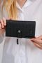 Original Just Polo Coin Zipper Vertical Multi-Compartment Women's Wallet Handheld Portfolio 19*10 cm 1 Black - 2