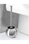 AKC Stainless Steel Toilet Brush with Holder – Household Bathroom Toilet Cleaning Tool, Modern Dur - 3