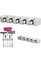 Magic Mop and Broom Holder – Wall Mountable, Self-Adhesive Storage Rack for Mops, Brooms, and Clea