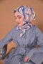 وشاح حريري من نسيج التويل 11471-14 - 7