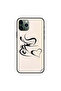غطاء حماية لجهاز iPhone 11 Pro Max بتصميم فنجان شاي وقلب