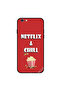 غطاء حماية لجهاز iPhone 6 Plus من Netflix & Chill