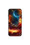 غطاء حماية لجهاز iPhone 8 بألوان العواصف الرملية