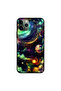 غطاء حماية لجهاز iPhone 11 Pro Max بتصميم نباتات زحل