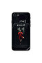 غطاء حماية لجهاز iPhone 7 - نجمة مصرية - أحمر وأسود