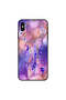 غطاء حماية iPhone XS MAX مزين برسومات زهور وأزهار