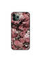 غطاء حماية لجهاز iPhone 11 Pro Max DCG0000148 بطبعة زهور الخوخ