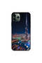 غطاء حماية لجهاز iPhone 11 Pro Max منظر ليلي لوسط المدينة