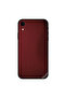 غطاء حماية لجهاز iPhone XR بنمط خطوط حمراء داكنة