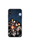 غطاء حماية لجهاز iPhone XS MAX بطباعة طيور البطريق المستمتع