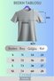 Oversize Fit Cotton Beige Colored Papillons Butterfly Printed Relaxed Fit T-Shirt Unisex - 5