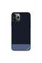 غطاء حماية لجهاز iPhone 11 Pro Max بنقشة أشكال منقطة باللون الأزرق