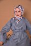 وشاح حريري من نسيج التويل 11471-14 - 4