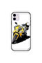 غطاء حماية لهاتف iPhone 11 بتصميم دراجة دوارة
