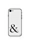 غطاء حماية لجهاز iPhone 8 I Can & I Will رمادي BG