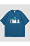 Italia Printed - Unisex Oversize T-Shirt