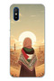 Redmi 9A Compatible Filistine Freedom Girl Transparent Silicone Case