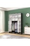 16 Cubes Wardrobe Plastic Movable Wardrobe Storage Display Cabinet With White Door - 2