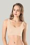 Skin Color Women's Thick Strap Bustier - Comfortable and Stylish Design