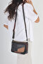 Genuine Leather Small Size Women's Shoulder and Messenger Bag - 2