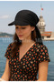 Women's Black Tie-Up Bandana & Safari & Visor Hat - 3