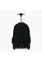 Pixel Print 20-inch Trolley Backpack with Retractable Handle and Zip Closure - 51x32x21 cms - 4