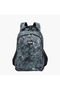 Abstract Print 3-Compartment 18-inch Backpack with Zip Closure - 48x33x21 cms