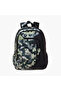 Pixel Print 18.5-inch Backpack with Adjustable Straps and Zip Closure - 47x33x15 cms