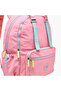 Solid Backpack with Adjustable Straps and Zip Closure - 33x43x16 cms - 5