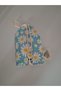 Blue Daisy Patterned Organizer Fabric Keychain - 4