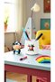 Decorative Cute Cow Printed Pen Holder and Baby Bottle Cow Notepad Set