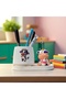 Decorative Cute Cow Printed Pen Holder and Baby Bottle Cow Notepad Set - 4