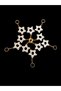 Pearl Bead Star Keychain Wedding Engagement Henna Gift Circumcision Day Bride to Be Special Occasions[5Pcs] - 3