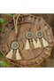 Yiwu 3 Pieces Retro Ethnic Style Women's Jewelry Set - Antique Bronze Round in Coffee Tone - 7