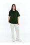 Women's Oversize Crew Neck Loose Fit T-Shirt Vibrant Non-Fading T-Shirt - 3