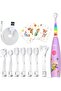 Seago Kids Electric Toothbrushes with Colorful Light