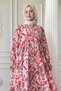 Violet Flower Pink Mango Dress - 5