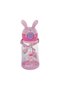 , Eared, Neck Hanger, Imported Luxury Pink Flask/Water Bottle 600 ml (444)
