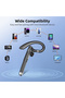 Wireless Bluetooth Headset, Bluetooth 5.0, HandsFree, Universal Compatibility Samsung, iPhone - 8