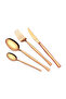 86-Piece Rose Gold Cutlery Set – Premium 18/10 SS, Elegant & Durable Flatware Collection