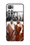 غطاء حماية لهاتف شاومي ريدمي نوت 11 إس 5 جي الملك سلمان ومحمد بن سلمان يتحدثان أثناء المشي