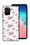 غطاء حماية لهاتف Samsung Galaxy S10 Lite بنمط فن الحب والقلب