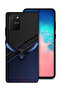 غطاء حماية لهاتف Samsung Galaxy S10 Lite بتصميم نسر فني تجريدي رقمي
